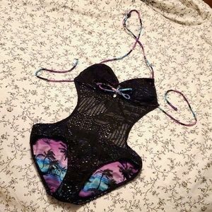 OP Ocean Pacific Monokini one piece